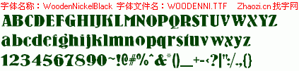 查看字体及作者详细介绍