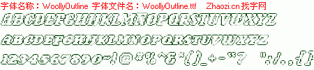 查看字体及作者详细介绍