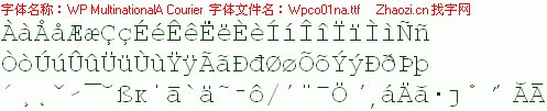 查看字体及作者详细介绍