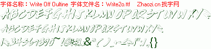 查看字体及作者详细介绍