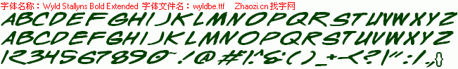 查看字体及作者详细介绍