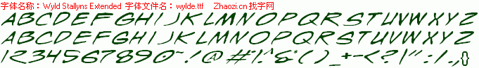查看字体及作者详细介绍