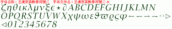 查看字体及作者详细介绍