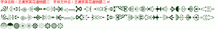 查看字体及作者详细介绍