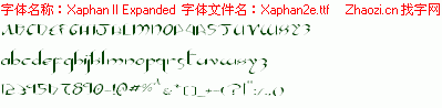 查看字体及作者详细介绍