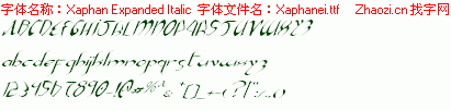 查看字体及作者详细介绍