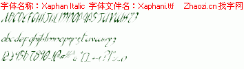 查看字体及作者详细介绍