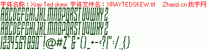 查看字体及作者详细介绍