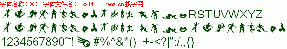 查看字体及作者详细介绍