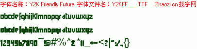 查看字体及作者详细介绍