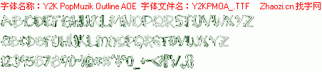 查看字体及作者详细介绍