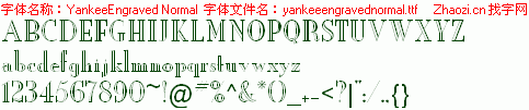 查看字体及作者详细介绍