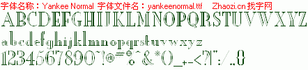 查看字体及作者详细介绍