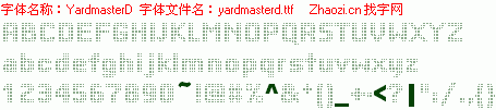 查看字体及作者详细介绍