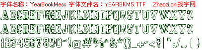 查看字体及作者详细介绍
