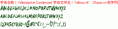 查看字体及作者详细介绍