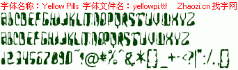 查看字体及作者详细介绍