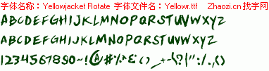 查看字体及作者详细介绍