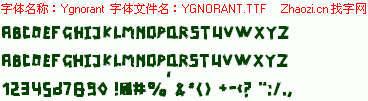 查看字体及作者详细介绍