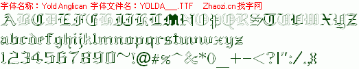 查看字体及作者详细介绍