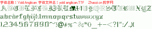 查看字体及作者详细介绍