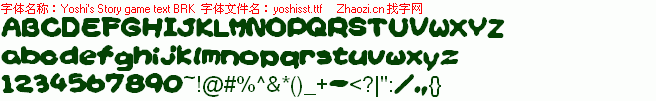查看字体及作者详细介绍
