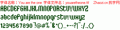 查看字体及作者详细介绍