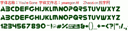 查看字体及作者详细介绍