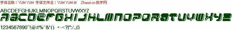 查看字体及作者详细介绍