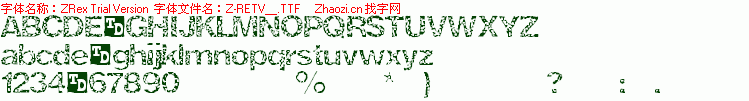查看字体及作者详细介绍