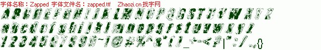 查看字体及作者详细介绍