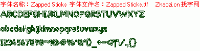 查看字体及作者详细介绍