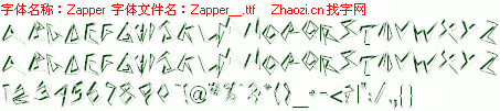 查看字体及作者详细介绍