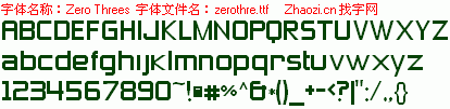 查看字体及作者详细介绍