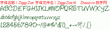 查看字体及作者详细介绍