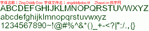查看字体及作者详细介绍