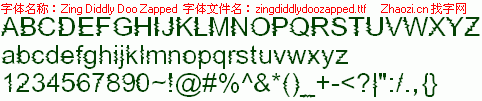 查看字体及作者详细介绍