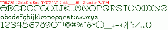 查看字体及作者详细介绍