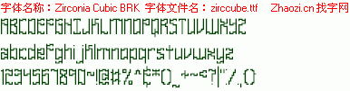 查看字体及作者详细介绍