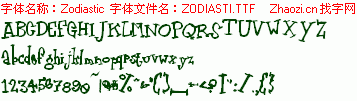 查看字体及作者详细介绍
