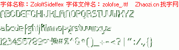 查看字体及作者详细介绍