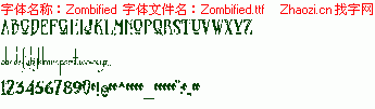 查看字体及作者详细介绍