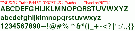 查看字体及作者详细介绍