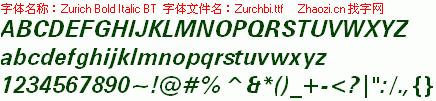 查看字体及作者详细介绍