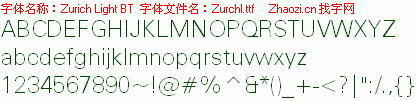 查看字体及作者详细介绍
