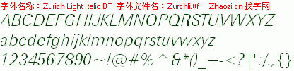 查看字体及作者详细介绍