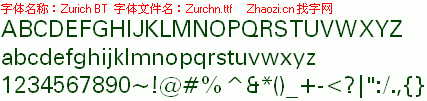 查看字体及作者详细介绍