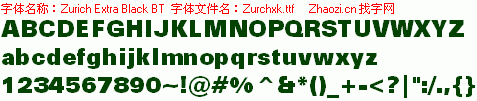 查看字体及作者详细介绍