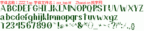 查看字体及作者详细介绍
